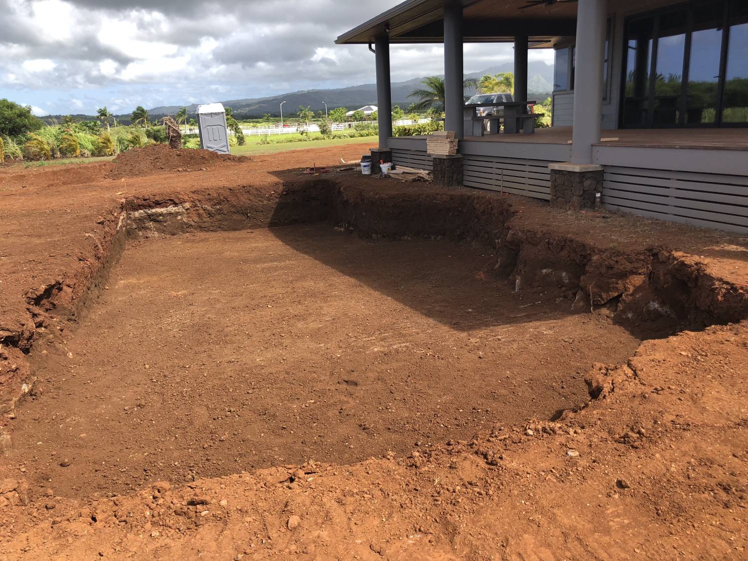 swimming pool installation