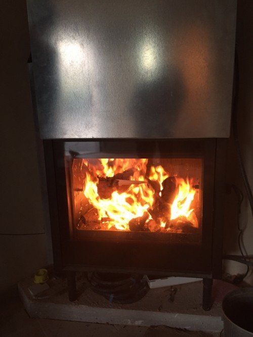 Primo piano di una stufa