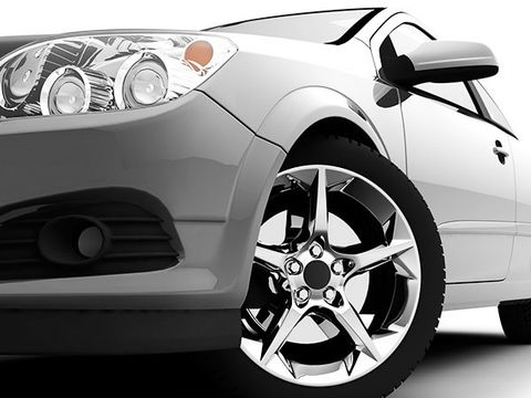 Tires and Wheels — White Car in Trenton, NJ Tires and Wheels — White Car in Trenton, NJ