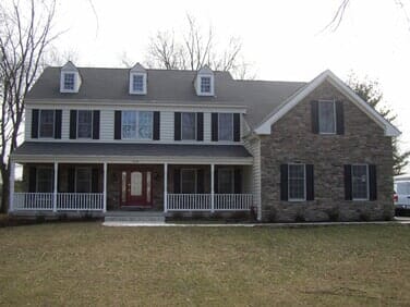 Hickory Brown Stone House - Stone Fonts in Langhorne, PA