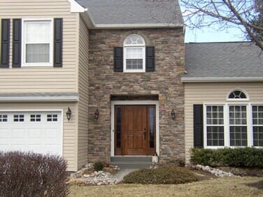 Chenywood Brown Stone House - Stone Fonts in Langhorne, PA