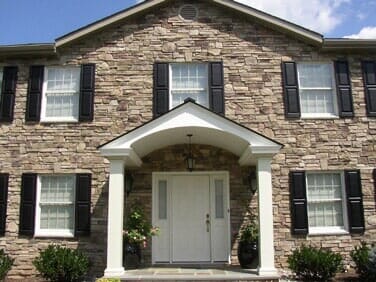 Teak Brown Stone House - Stone Fonts in Langhorne, PA
