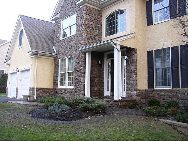 Stone House Light Brown - Stone Fonts in Langhorne, PA