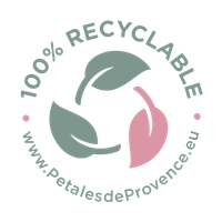 Symbole indiquant un emballage 100 % recyclable