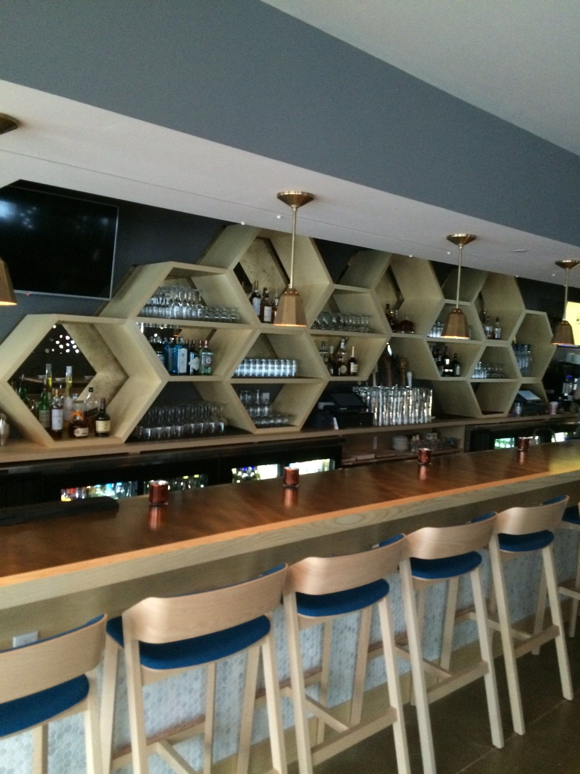 Furnished Bar in Modern House- Residential woodworking in West Bath, ME