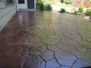 Stone Stamp Concrete Patio — Able Concrete in Minneapolis, MN Stone Stamp Concrete Patio — Able Concrete in Minneapolis, MN