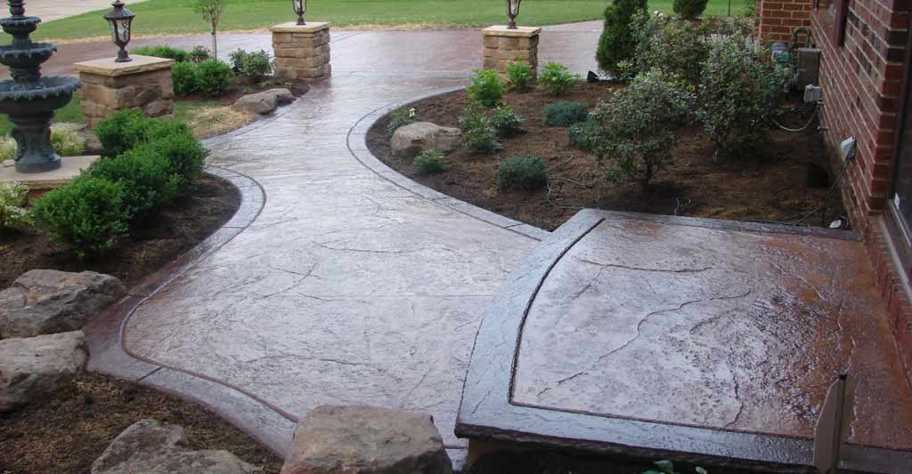 Decorative Walkway — Able Concrete in Minneapolis, MN Decorative Walkway — Able Concrete in Minneapolis, MN