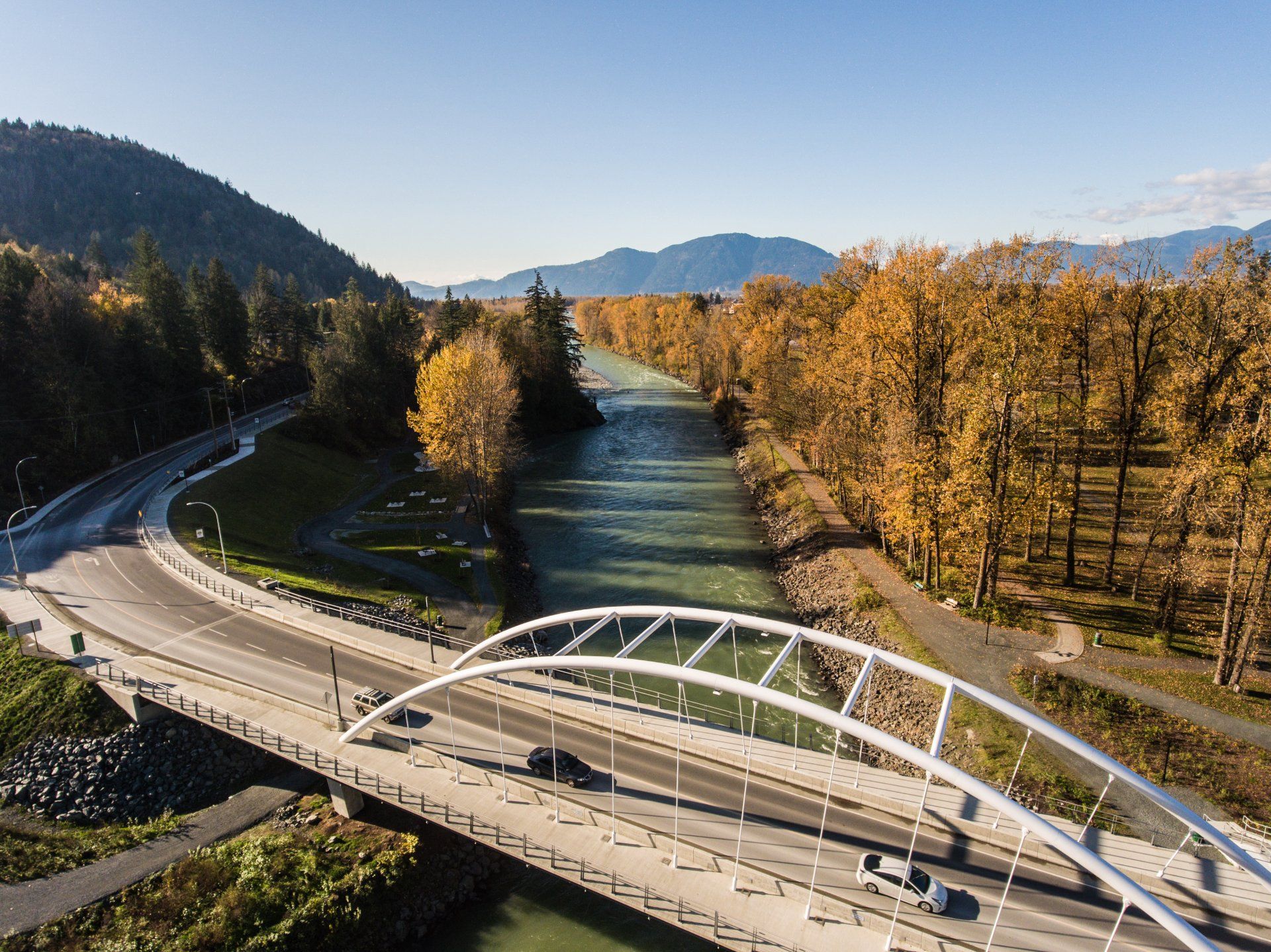 Drone images of chilliwack