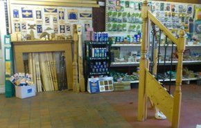 Inside the DIY & timber shop