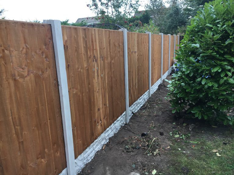 fence installed