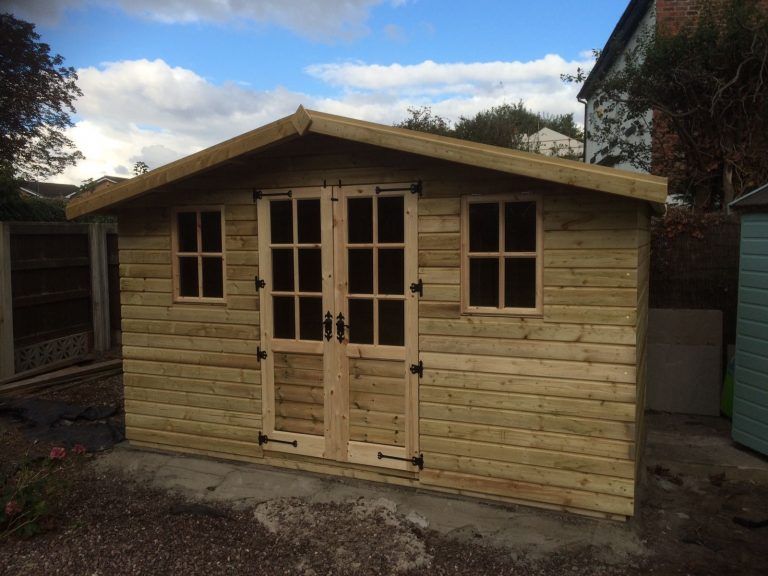 wooden building