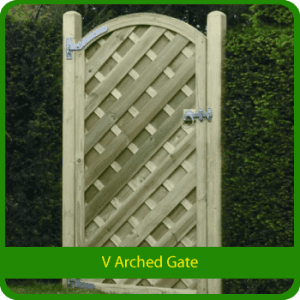 Arched gate