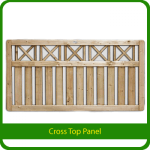 Cross top panel