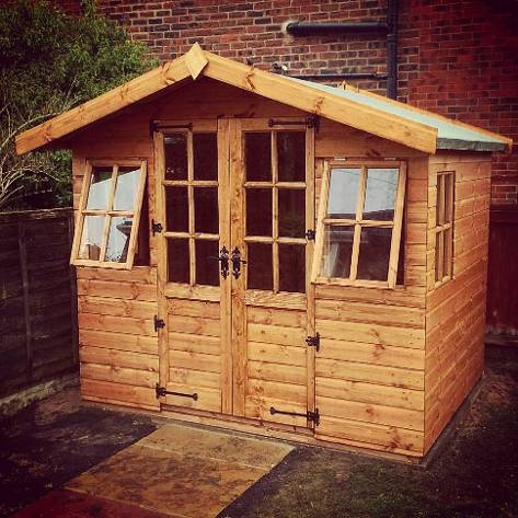 Heavy Duty T&G Swiss Lodge Log Deluxe