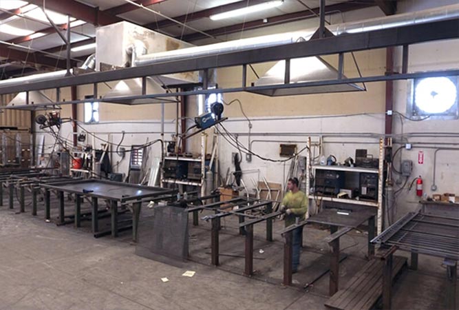 Inside our Shop - Fences in Glendale, AZ
