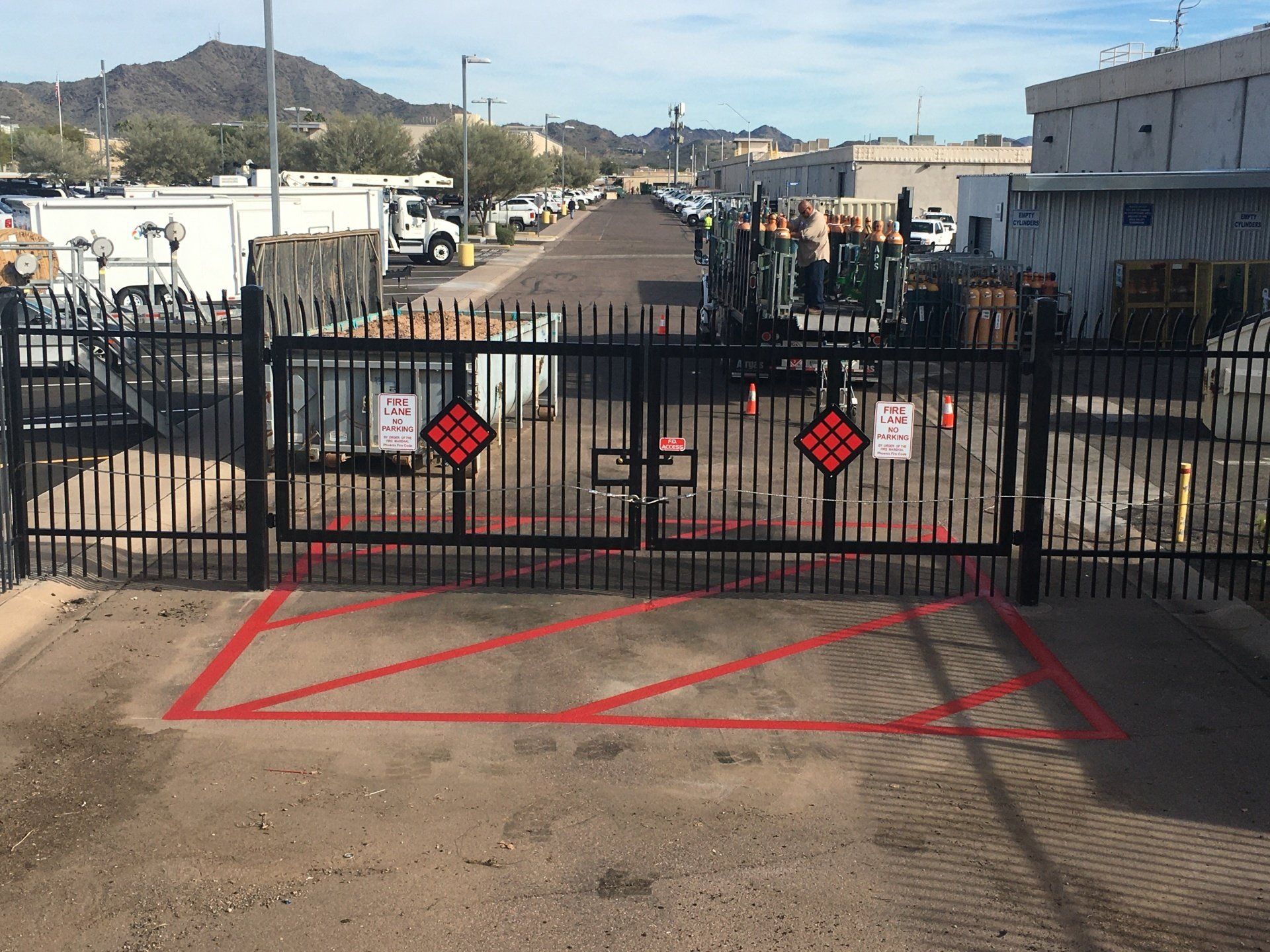 Iron Security Gate APS