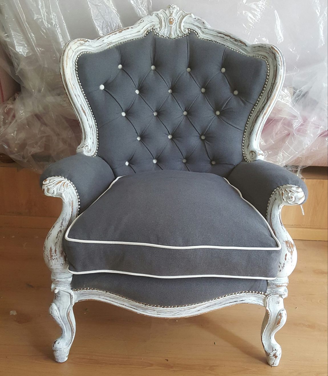 poltrona imbottita