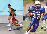 Jogging And FootBall — Newport, RI — Newport Family Foot Care