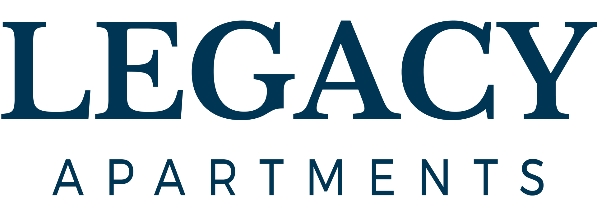 legacy apartments LOGO