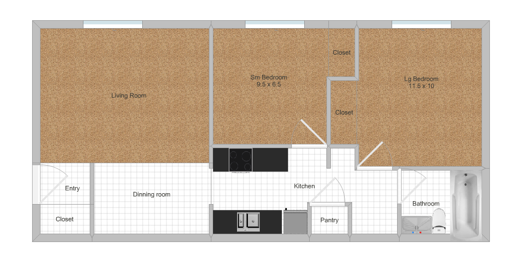 legacy apartments floorplan