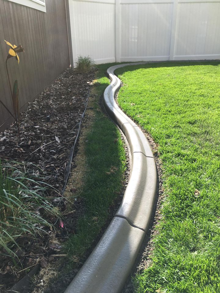 Curb Inside Garden — Billings, MT — Curbs Unlimited