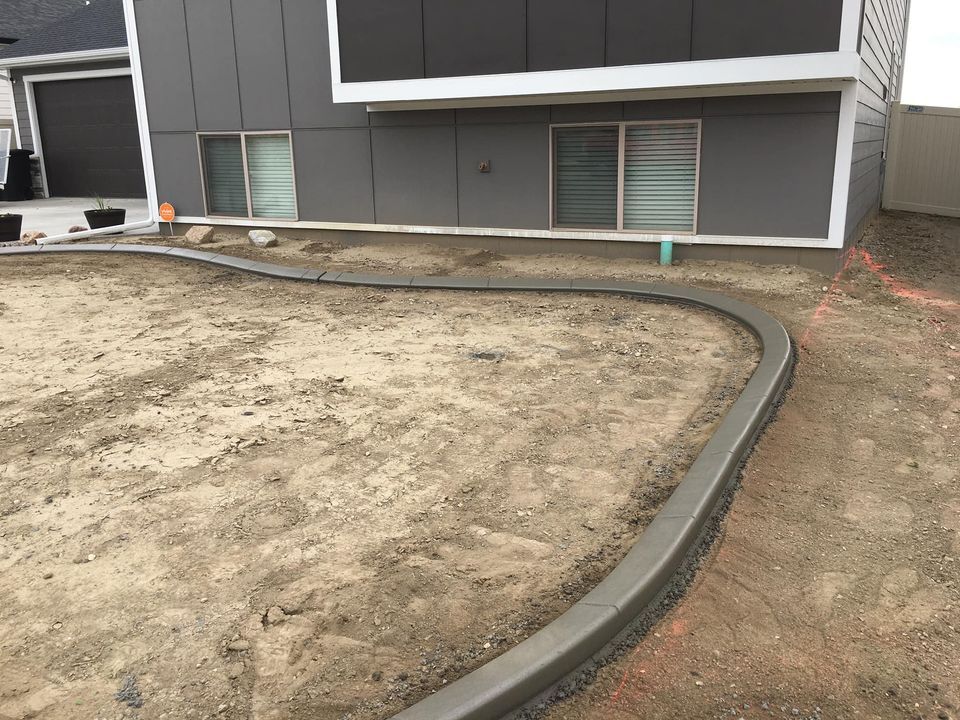 Angle Curb — Billings, MT — Curbs Unlimited