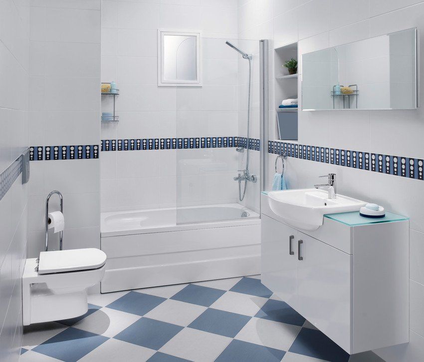bathroom tiling
