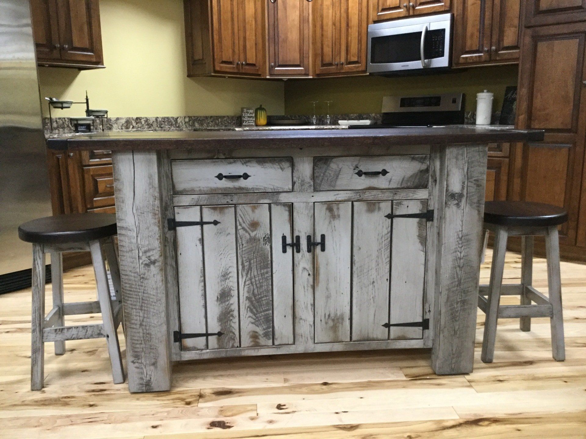custom kitchen island
