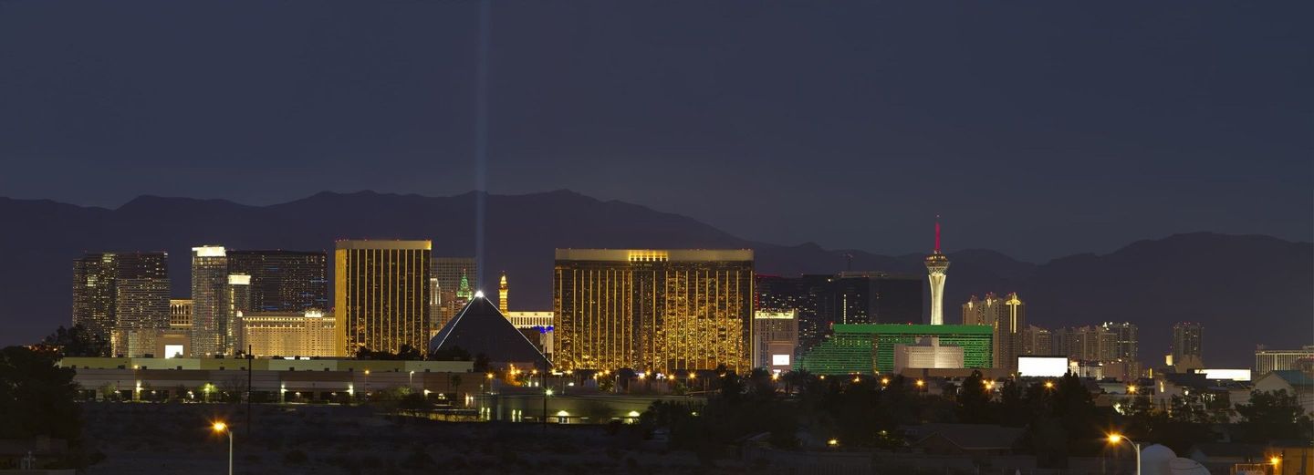 vegas at night