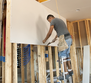 Hammering Nails into the Sheetrock