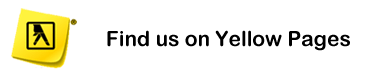 Find us on Yellow logo