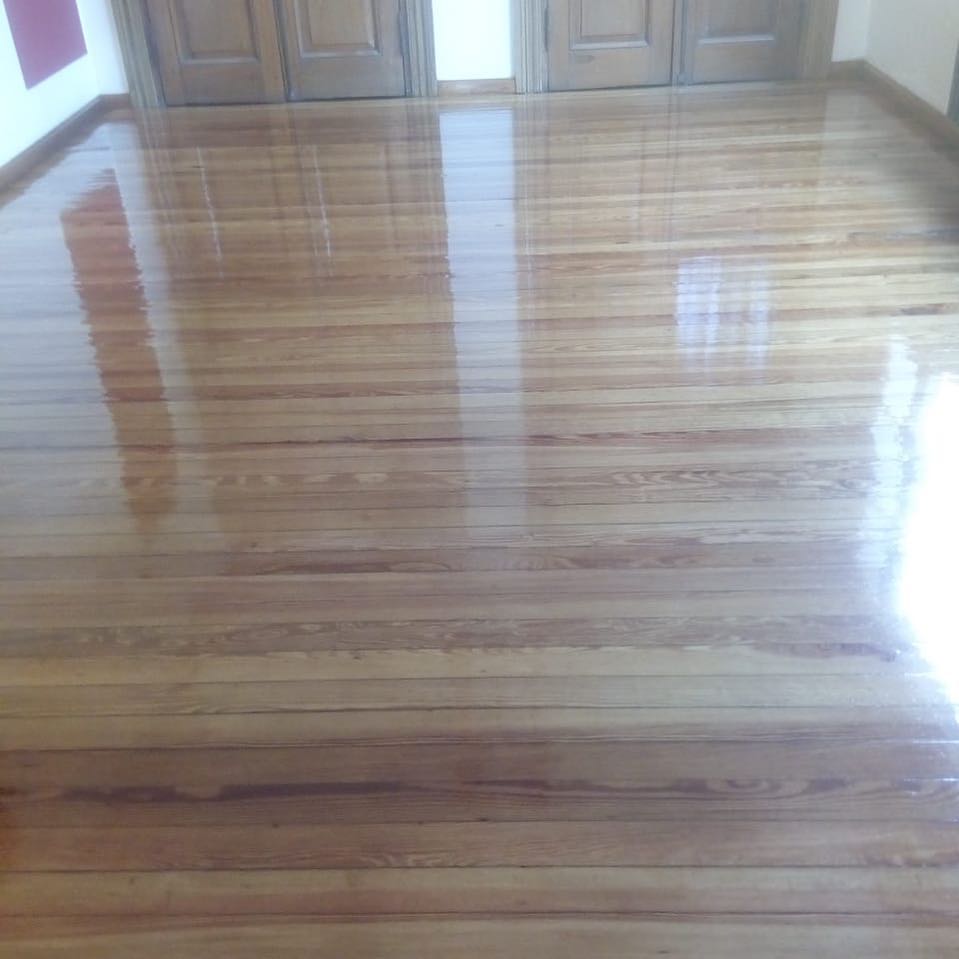 piso de madera