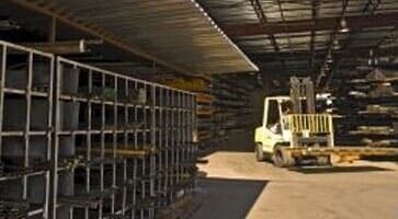Storage area — steel fabrication Phoenix, AZ Storage area — steel fabrication Phoenix, AZ