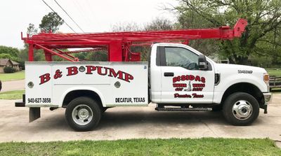 Service Truck — Decatur, TX — Bisidas Water Well Drilling B&B Pump Service Truck — Decatur, TX — Bisidas Water Well Drilling B&B Pump
