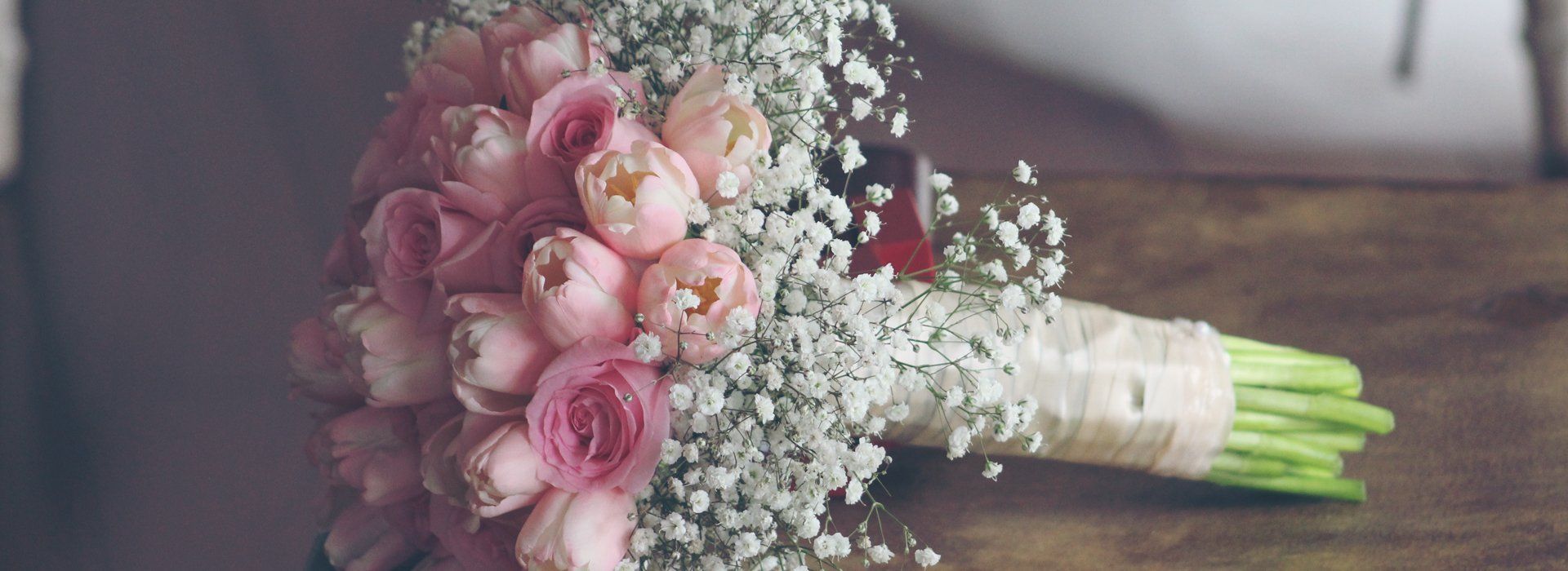 Pink rose bouquet