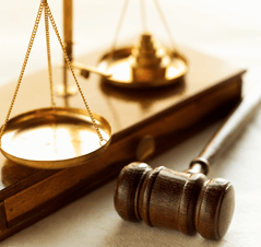 Gavel and Justice Scale Gavel and Justice Scale