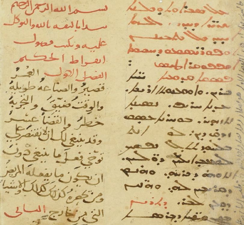 Hippocratic Aphorisms in Syriac and Arabic