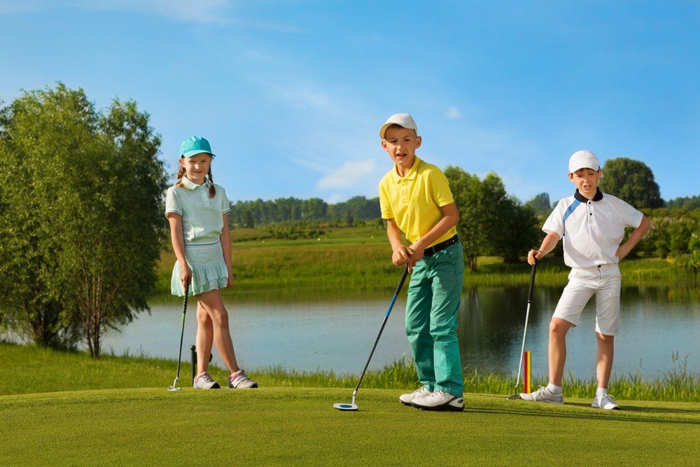 Kids Playing Golf — Omaha, NE — Golf USA Kids Playing Golf — Omaha, NE — Golf USA