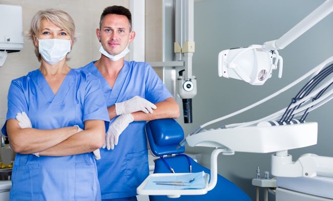 Two Professional Smiling Dentists — Newport News, VA - Tidewater Prostho Two Professional Smiling Dentists — Newport News, VA - Tidewater Prostho