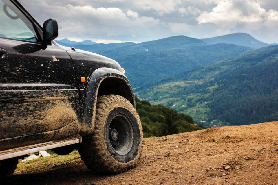 ruote suv infangate