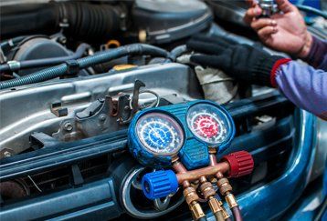 ac testing for a car