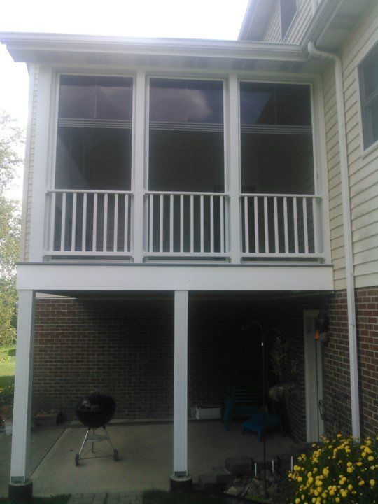 Window Rail — Front Of House With Window Rail in Slippery Rock, PA