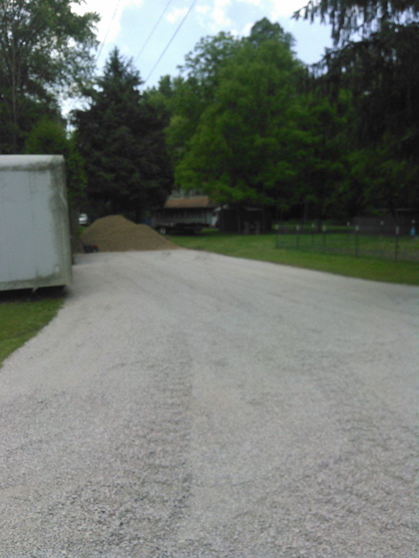 Excavation Repair Service — Gravel Flatten As A Road in Slippery Rock, PA