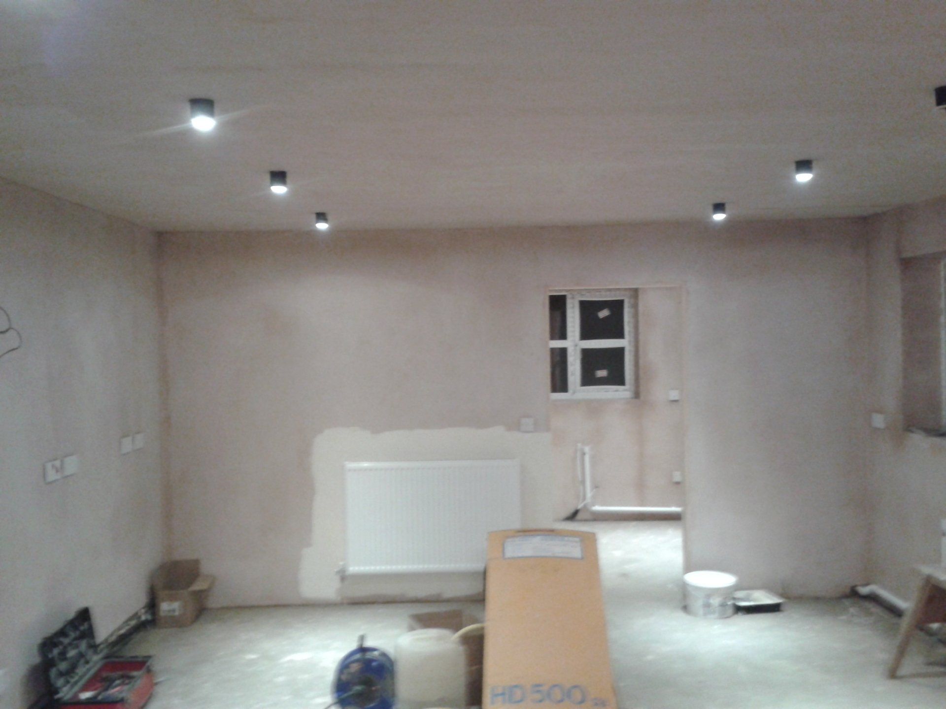 Downlights Fitted