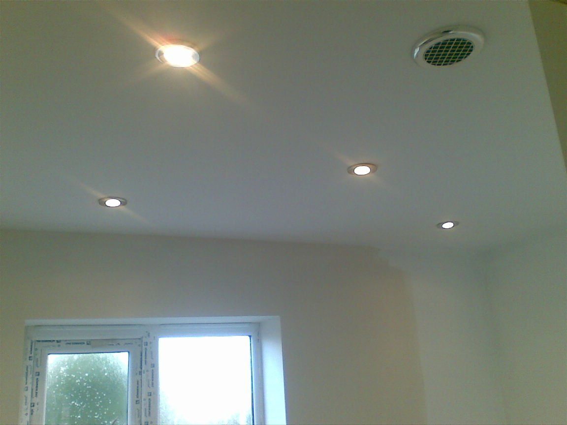 Downlights Fitted