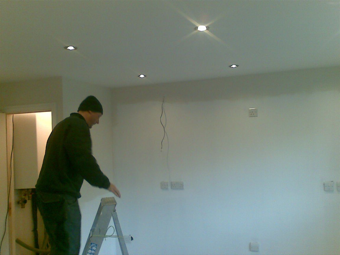 Downlights Fitted