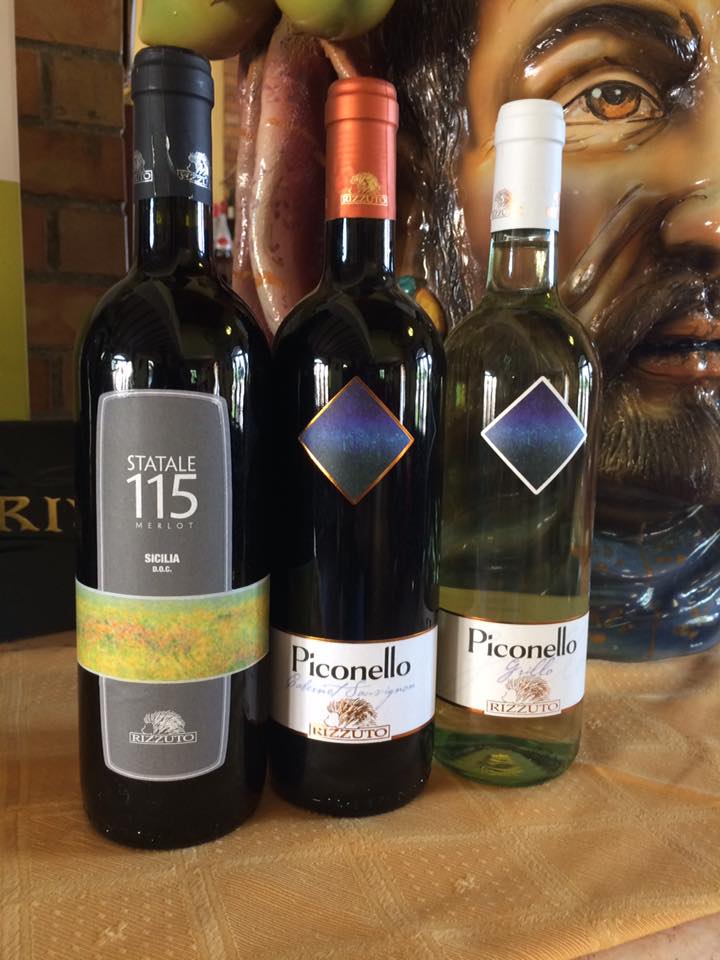 vini della tenuta Rizzuto