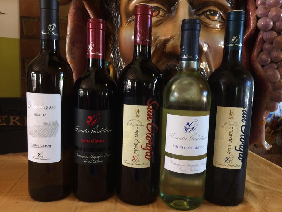 vini della Tenuta Giubilaro