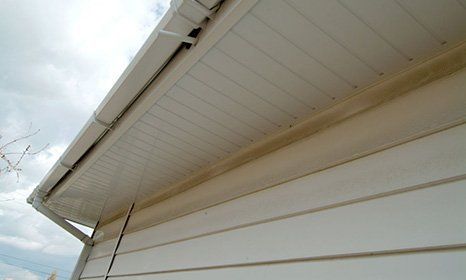 PVC guttering installations
