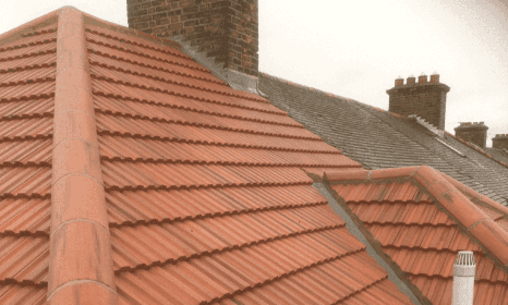 Tile roofing